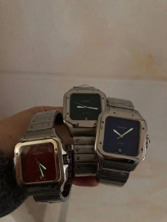 Picture of Cartier Watches Men Santos De Cartier _SKU2136cartier-watch-0722152842